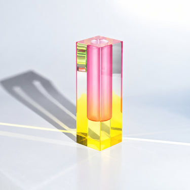 Modern Geometric Acrylic Decorative Vase for Tabletop Display - product image 7-Stacehill