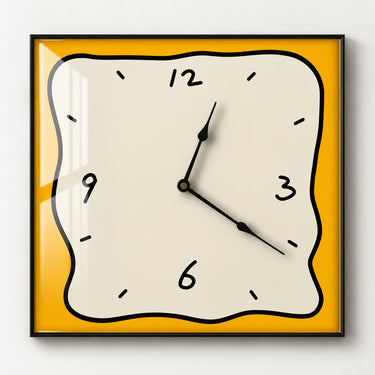 Modern Graffiti Art Silent Square Wall Clock - product image 13