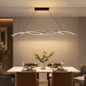 Modern Linear Metal Pendant Light with Dimmable LED - product image 3-Stacehill