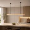 Modern Linear Wood Pendant Light with Adjustable Suspension - product image 13-Stacehill
