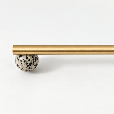 Modern Natural Marble and Brass Cabinet Handle for Drawers and Furniture - product image 7-Stacehill