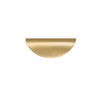 Rural Brass Edge-Mount Cabinet Handle with Curved Grip - product image 7-Stacehill