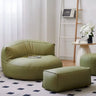 Cresca Lychee Grain Faux Leather Bean Bag Sofa Cover Set - product image 11