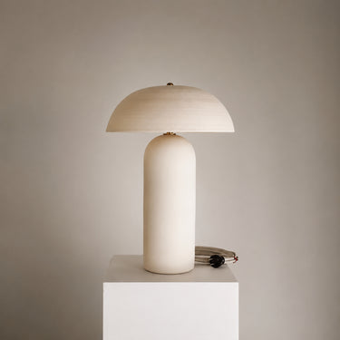 Elara Ceramic Drum Shade Table Lamp - product image 1