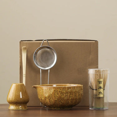 Kanso Ceramic Bamboo Matcha Ceremony Set - product image 1