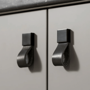Leather Zinc Alloy Cabinet Pulls and Knobs - product image 1