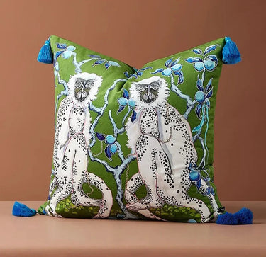 Liora Green Monkey Tassel Pillow Cover - product image 1