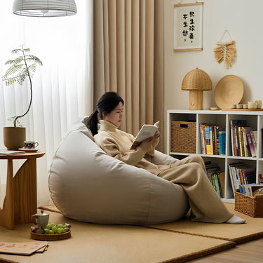 Luma EPP Filled Textured Fleece Bean Bag Sofa - product image 6