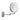Lunara Rechargeable LED Magnifying Wall Mirror - product image 1