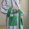 Marella Geometric Organic Cotton Bathrobe - product image 1