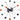 Mid Century Ball Wall Clock - product image 1