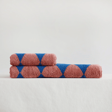 Milo Blue Diamond Cotton Towel - product image 2