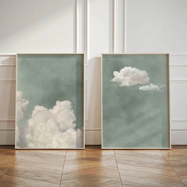 Minimalist Abstract Sky Canvas Wall Art Set - product image 1