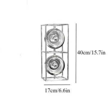 Modern Bauhaus Arc Floor Lamp Dual LED Metal Standing Light - product image 11