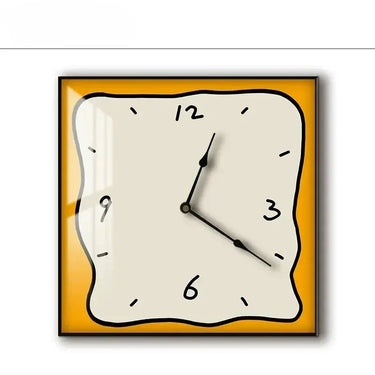 Modern Graffiti Art Silent Square Wall Clock - product image 2