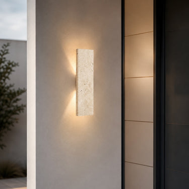 Modern Natural Stone Dimmable LED Wall Sconce - product image 6