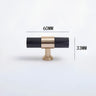 Renzo Marble Brass T-Bar Cabinet Handle - product image 1