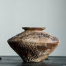 Rustic Handmade Ceramic Vase with Natural Glaze Finish - product image 1