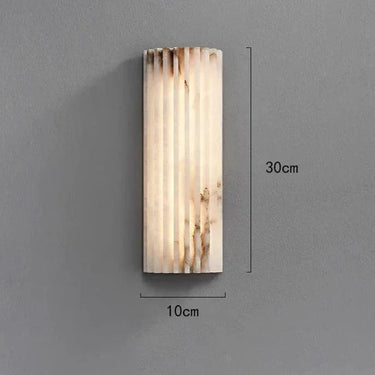 Velmora Marble Cylinder Wall Lamp - product image 2