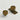 Vintage Ice Flower Brass Cabinet Knobs - product image 5
