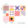 Virelle Retro Geometric PVC Peel and Stick Backsplash Tiles - product image 5