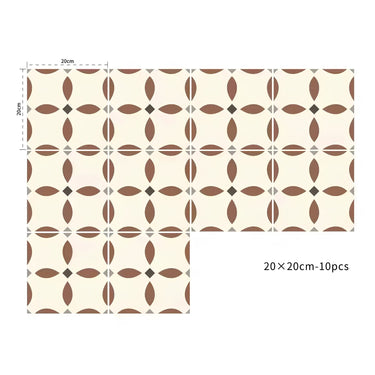 Virelle Warm Geometric PVC Peel and Stick Backsplash Tiles - product image 7