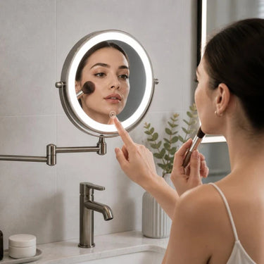 Lunara Rechargeable LED Magnifying Wall Mirror - product image 2