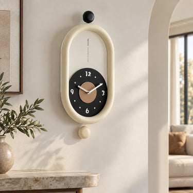3D Long Pendulum Wall Clock with Silent Sweep Movement - product image 4-Stacehill
