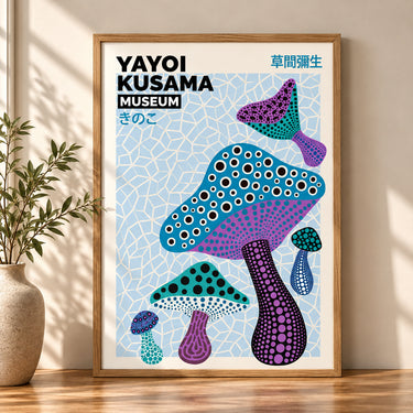 Japanese-Inspired Polka Dot Canvas Wall Art - product image 4-Stacehill