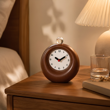 Modern Acrylic Table Clock with Silent Quartz Movement - product image 3-Stacehill