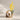Modern Brown Glass Decorative Vase with Marble Base - product image 1-Stacehill
