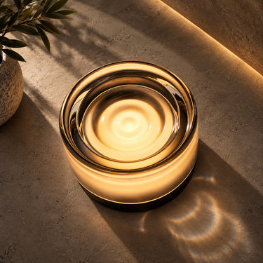 Modern Frosted Glass Wall Light with Warm LED Light - product image 3-Stacehill