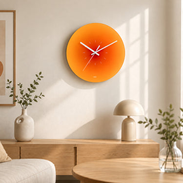 Modern Transparent Glass Wall Clock with Silent Sweep Movement - product image 3-Stacehill