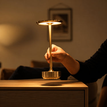 Modern Rechargeable LED Table Lamp with 3-Level Dimming - product image 2-Stacehill