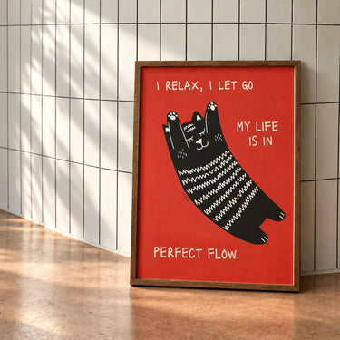 Playful Cat Canvas Wall Art - product image 4