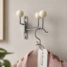 Retro Stainless Steel Rotating Arm Wall Hook Rack - product image 4-Stacehill