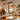 Scandinavian Layered Glass Drum Pendant Lamp with Adjustable Hanging Length - product image 2-Stacehill