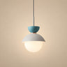 Scandinavian Round Iron and Glass Pendant Lamp with Adjustable Height - product image 10-Stacehill