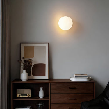 Aura Frosted Glass Wall Sconce - product image 4