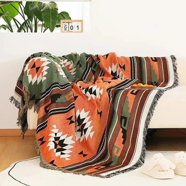 Avella Jacquard Fringe Throw Blanket - product image 2