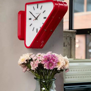 Aven Two-Sided Geometric Wall Clock - product image 3