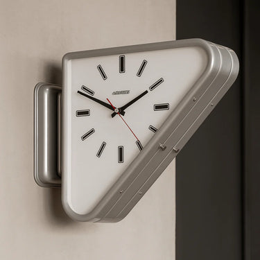 Aven Two-Sided Geometric Wall Clock - product image 4