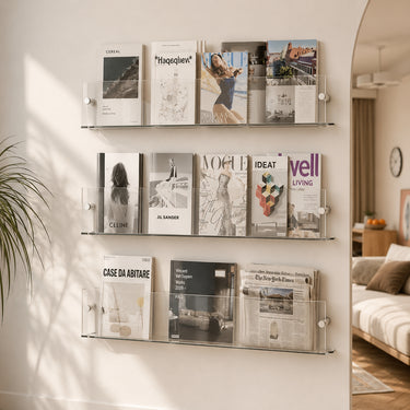Avenra Wall-Mounted Magazine Display Rack - product image 1