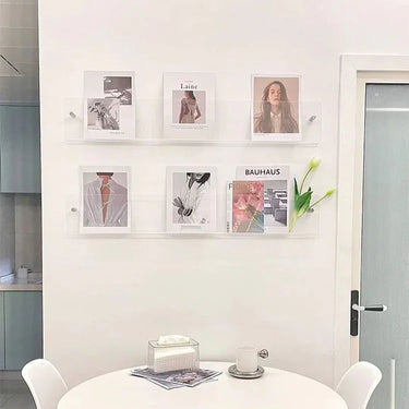 Avenra Wall-Mounted Magazine Display Rack - product image 3