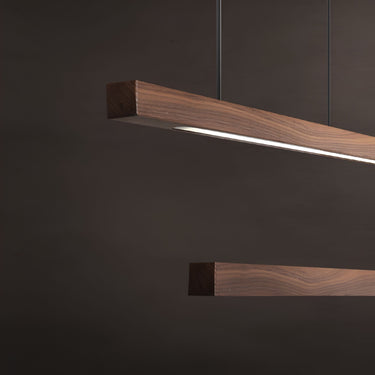 Averra Linear Wood Pendant Light - product image 2