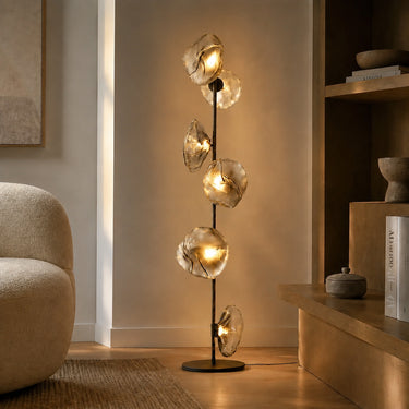 Brava Stacked Glass Floor Lamp - product image 2