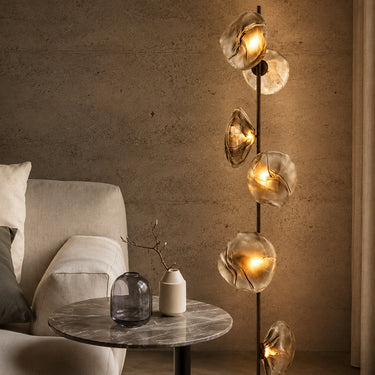 Brava Stacked Glass Floor Lamp - product image 3