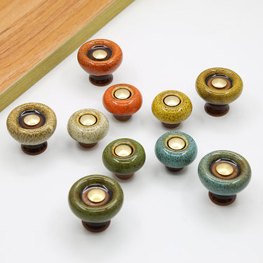 Ceramic Round Cabinet Knob - product image 3