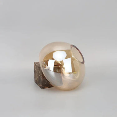 Elara Glass Vase with Marble Base - product image 4
