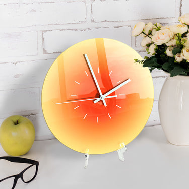 Elara Transparent Glass Wall Clock - product image 2